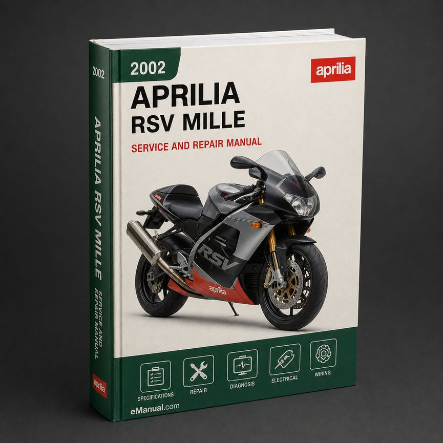 APRILIA RSV Mille Workshop Manual 2002