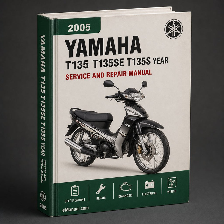 Yamaha T135 T135SE T135S Service Repair Manual year 2005