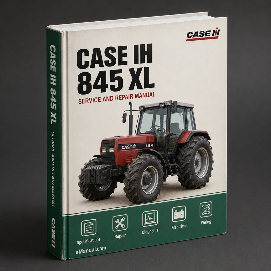 Case IH 845 XL Parts Catalog Manual