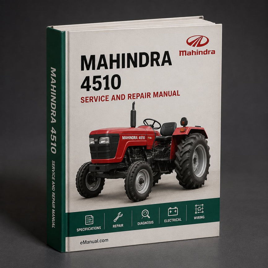 MAHINDRA 4510 Operator Manual