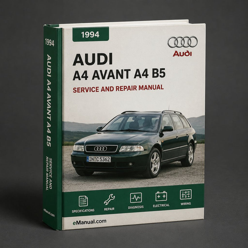 1994-2001 Audi A4 Avant A4 (B5) Workshop Repair & Service Manual