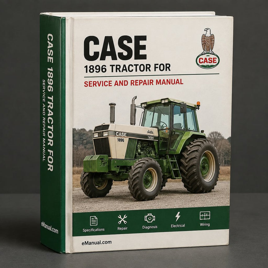 CASE 1896 Tractor Workshop Service Manual for Repair