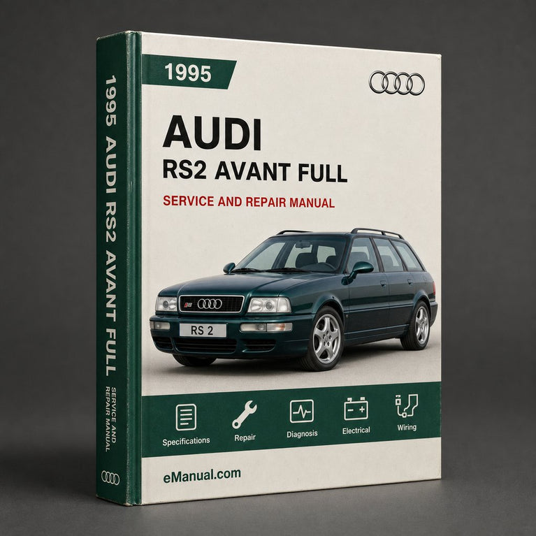 Audi Rs2 Avant 1995 Full Service Repair Manual