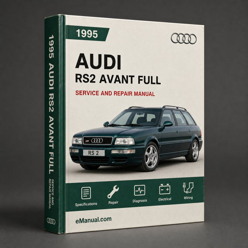 Audi Rs2 Avant 1995 Full Service Repair Manual