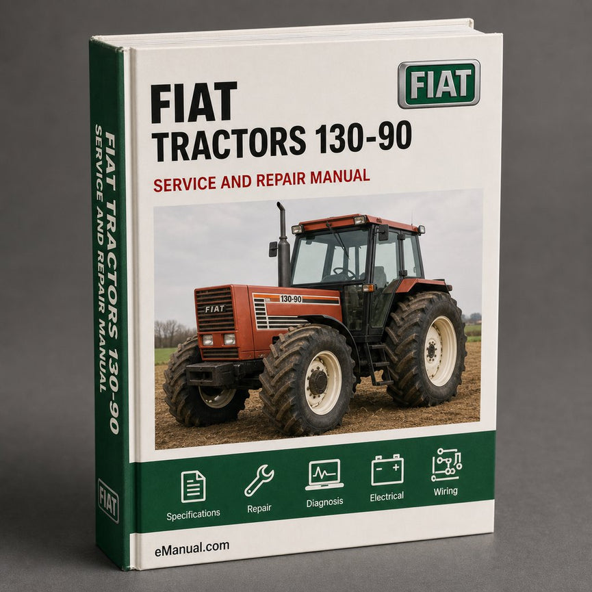 Workshop Manual Fiat Tractors Repair 130-90 T