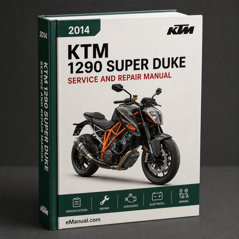 KTM 1290 Super DUKE R Service Workshop Manual 2014