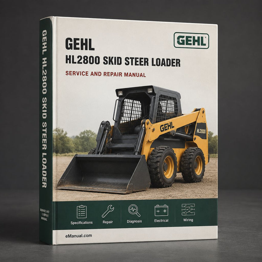 Gehl HL2800 Skid Steer Loader Parts Manual