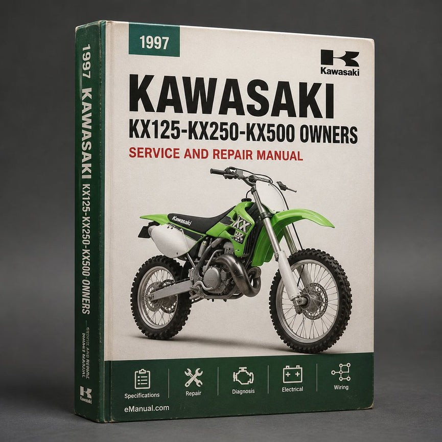 Kawasaki KX125-KX250-KX500 owners Manual 1997