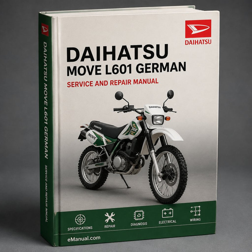 Daihatsu Move L601 German Service Repair Manual