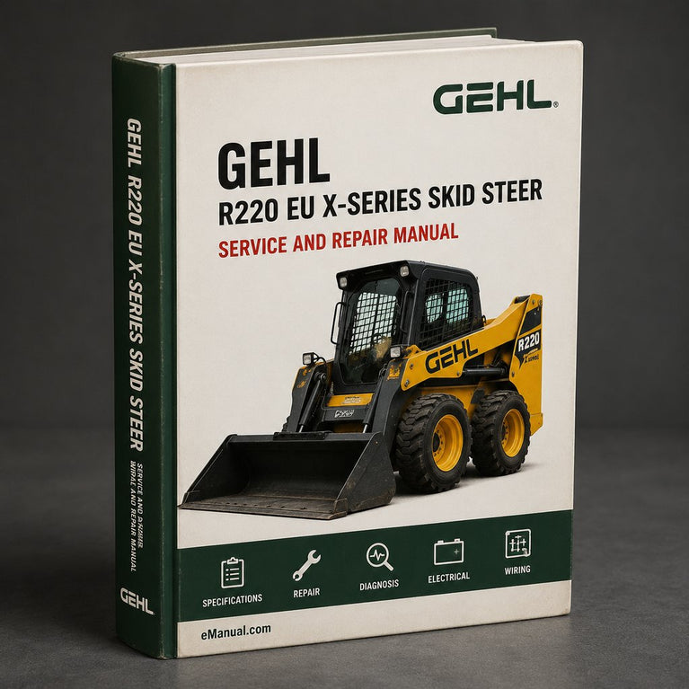 Gehl R220 (EU) X-Series Skid Steer Loader Parts Manual