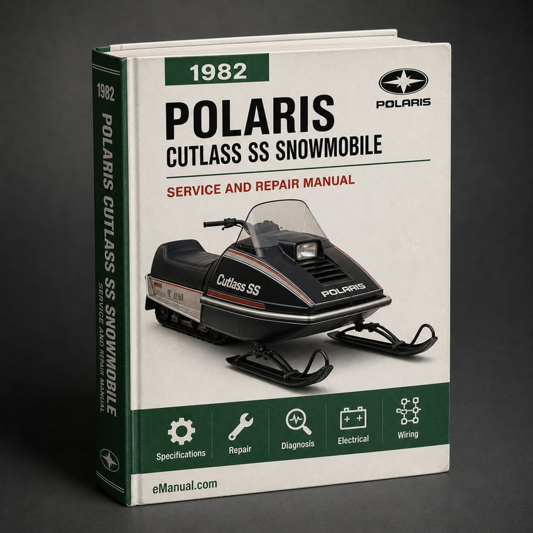 1982 Polaris Cutlass SS Snowmobile Service Repair Manual