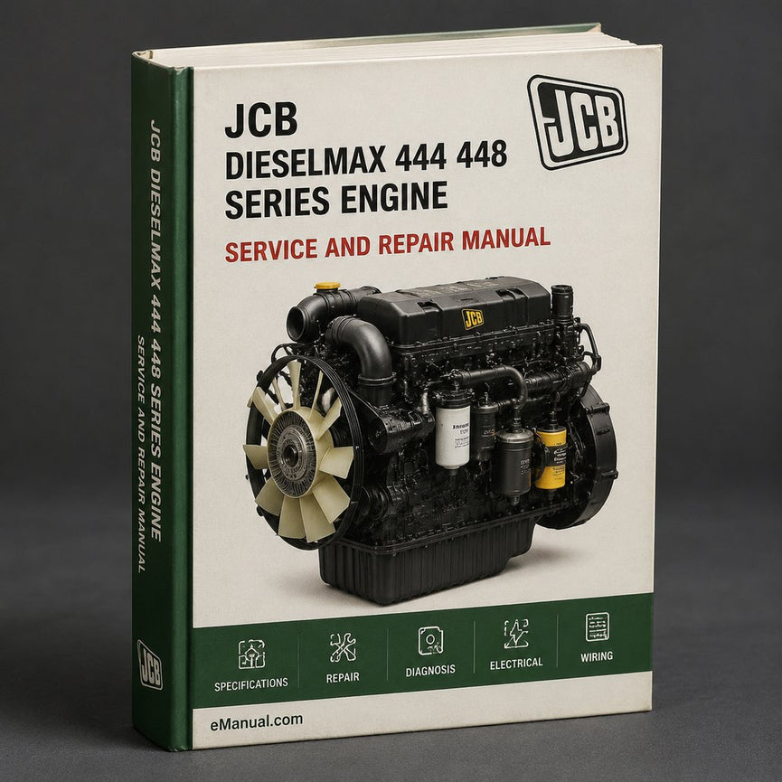 JCB Dieselmax 444 & 448 Series Engine Complete Workshop Service Repair Manual