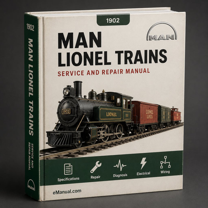 LIONEL TRAINS Repair Manual Catalog 1902-1986 PDF