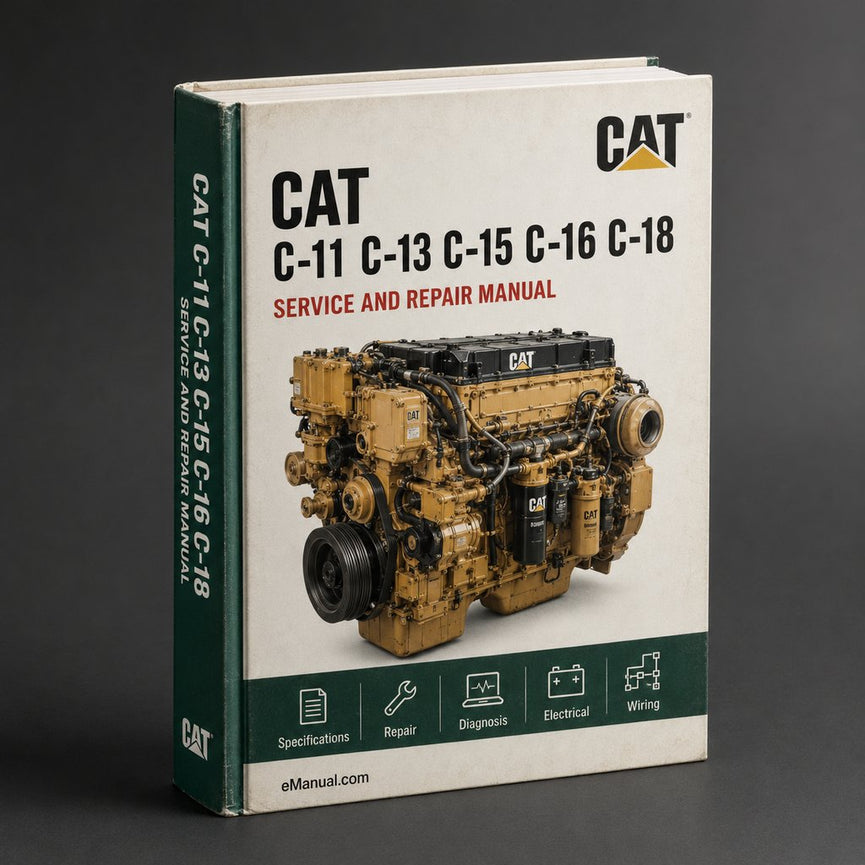 Cat C-11 C-13 C-15 C-16 C-18 Acert On-Highway Engine Manual PDF