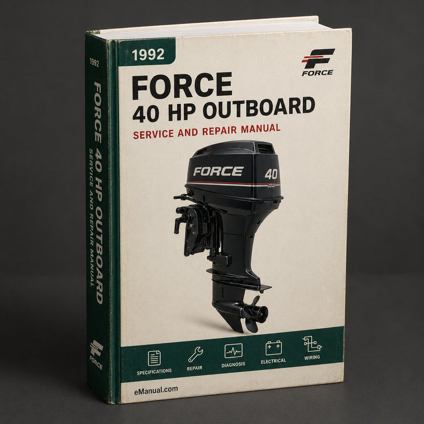 Force 40 HP Outboard 1992-1999 Workshop Service Manual PDF