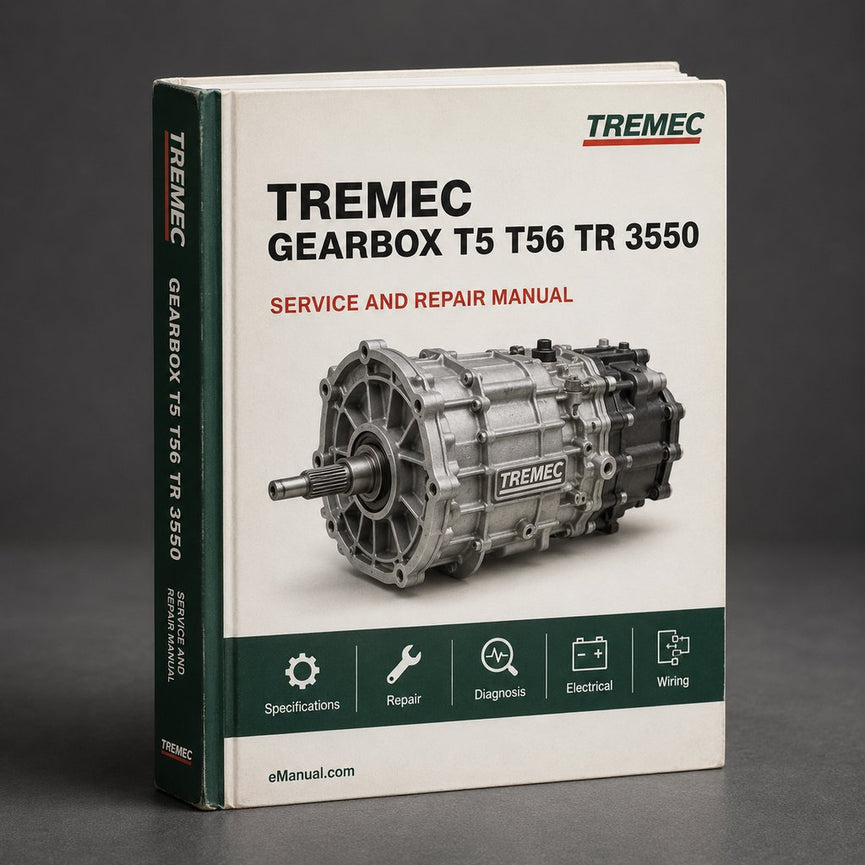Tremec Gearbox T5 T56 TR 3550 TR 3650 TKO-500 TKO-600 5 & 6 Speed Transmission Service Repair Workshop Manual PDF