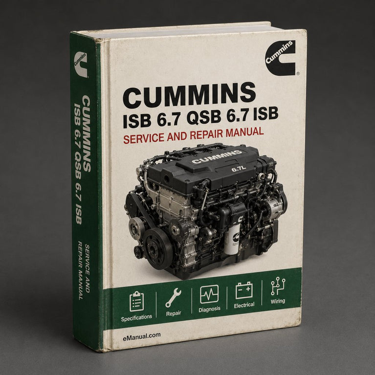 Cummins ISB 6.7 QSB 6.7 ISB CM2100 CM2150 Diesel Engine Service Repair Workshop Manual PDF