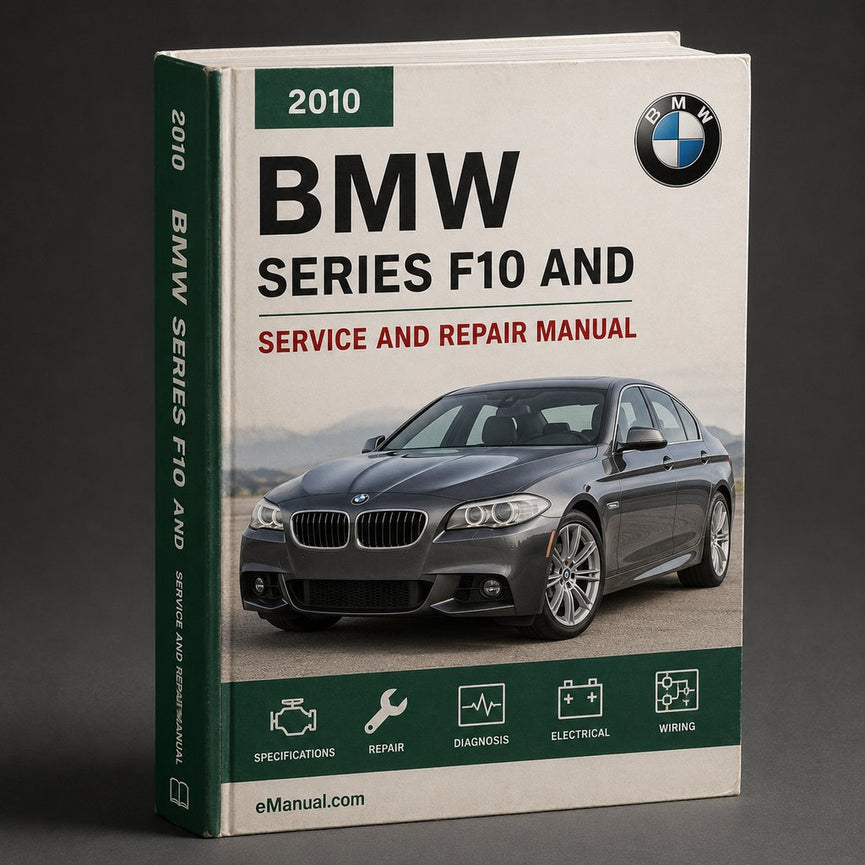 bmw 5 series f10 2010 2017 Workshop Manual and Repair PDF