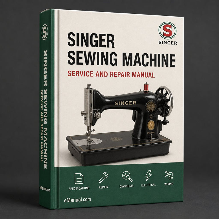 Singer Sewing Machine Repair Manual PDF