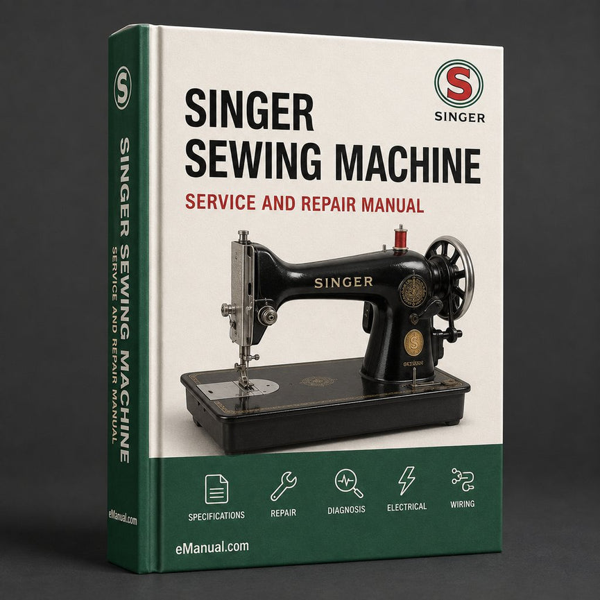 Singer Sewing Machine Repair Manual PDF