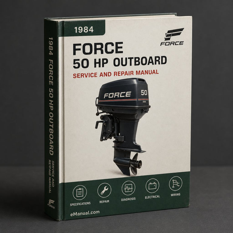 Force 50 HP Outboard 1984-1999 Workshop Service Manual PDF