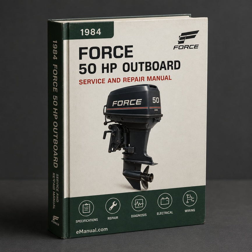 Force 50 HP Outboard 1984-1999 Workshop Service Manual PDF