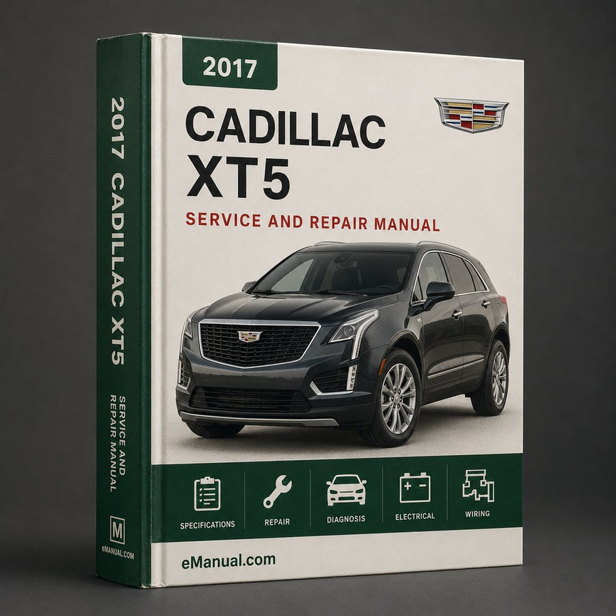 Cadillac XT5 2017-2019 Factory Workshop Service Manual PDF