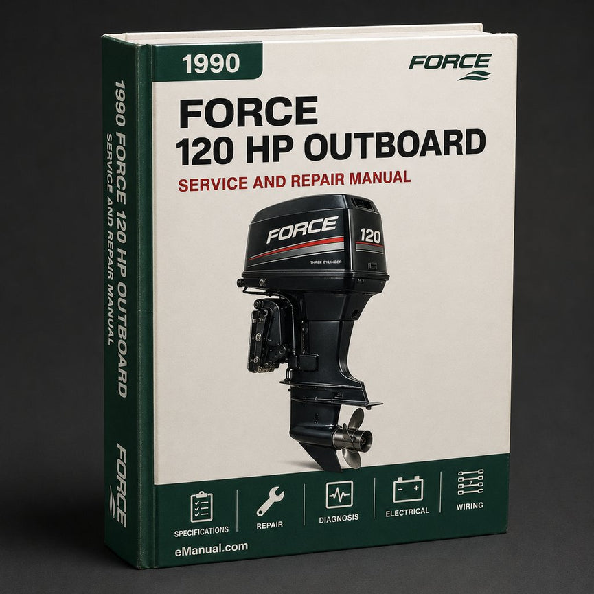Force 120 HP Outboard 1990-1999 Workshop Service Manual PDF