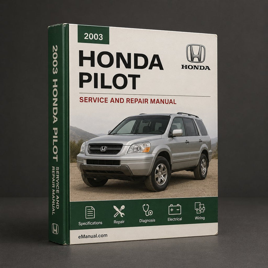 Honda Pilot Service Repair Manual 2003-2007 PDF