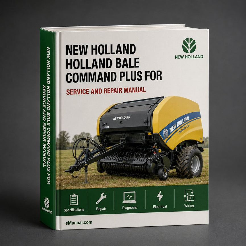 NEW Holland BALE Command PLUS For 644 654 664 5950 5980 648 658 678 688 ROUND BALER OperatorS Manual PDF