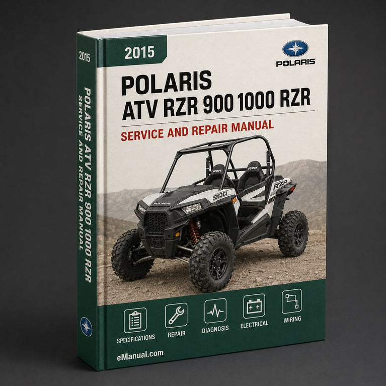 Polaris ATV 2015 2016 RZR 900 1000 RZR S Service Manual PDF