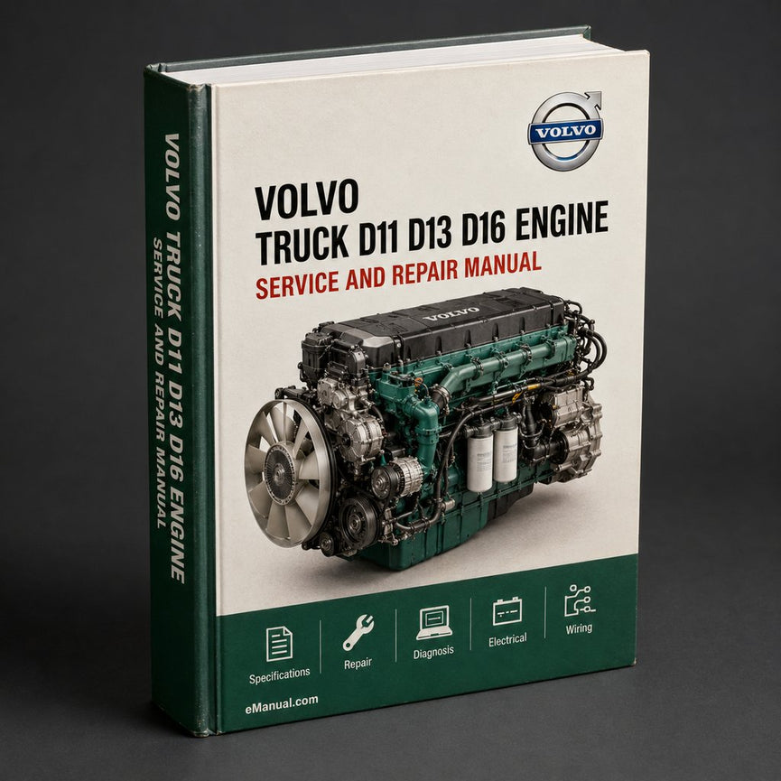 Volvo Truck D11 D13 D16 Engine Service Repair Manual PDF