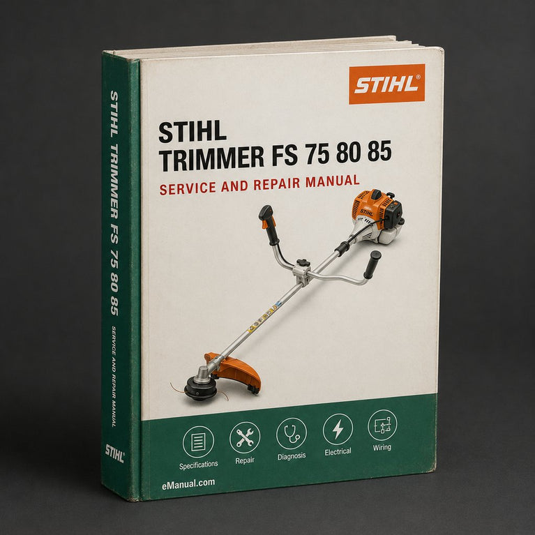 Stihl Trimmer FS 75 80 85 Service Manual Parts List PDF