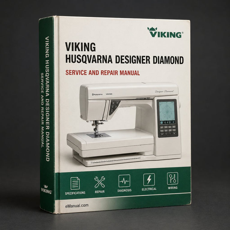 Husqvarna Viking Designer Diamond Service Manual PDF