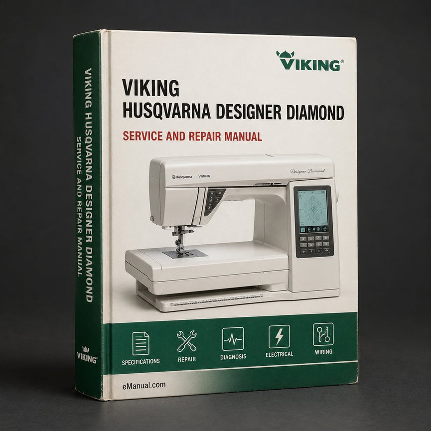 Husqvarna Viking Designer Diamond Service Manual PDF