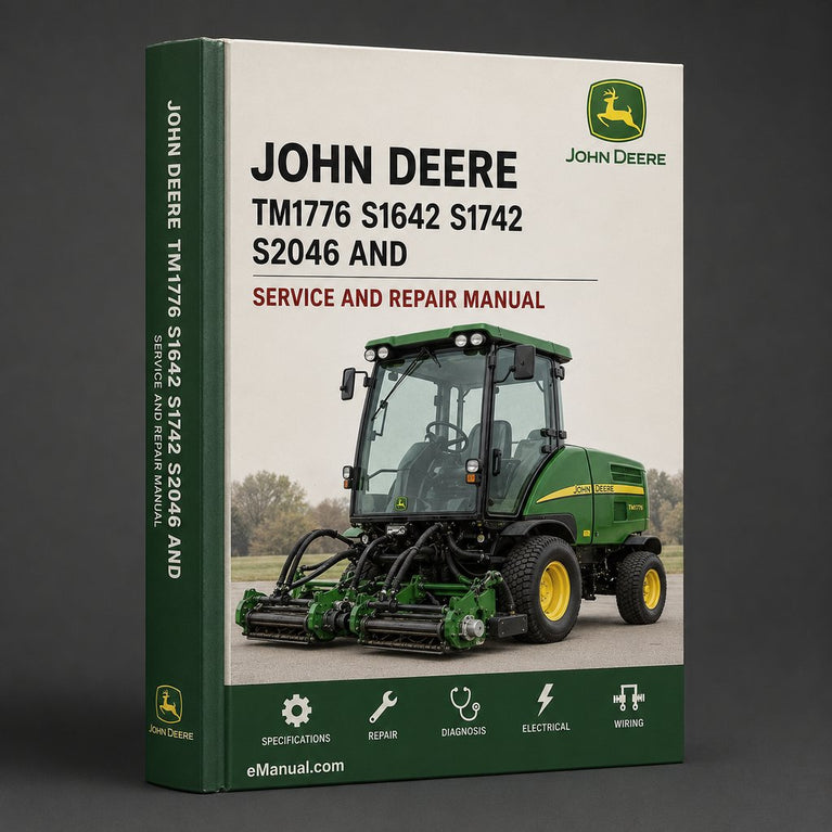 Best JOHN DEERE - TM1776 S1642 S1742 S2046 and S2546 - SCOTTS LAWN TRACTORS Service / Repair / Technical Manual PDF
