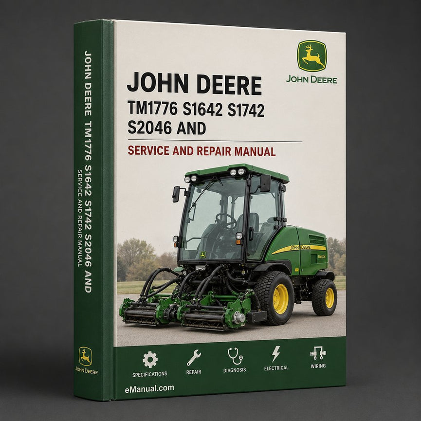 Best JOHN DEERE - TM1776 S1642 S1742 S2046 and S2546 - SCOTTS LAWN TRACTORS Service / Repair / Technical Manual PDF