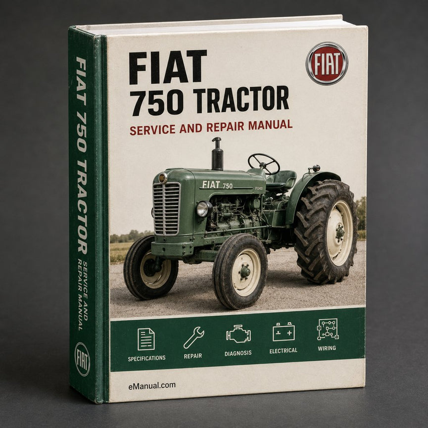 Fiat 750 Service Parts Catalog Tractor Manual PDF