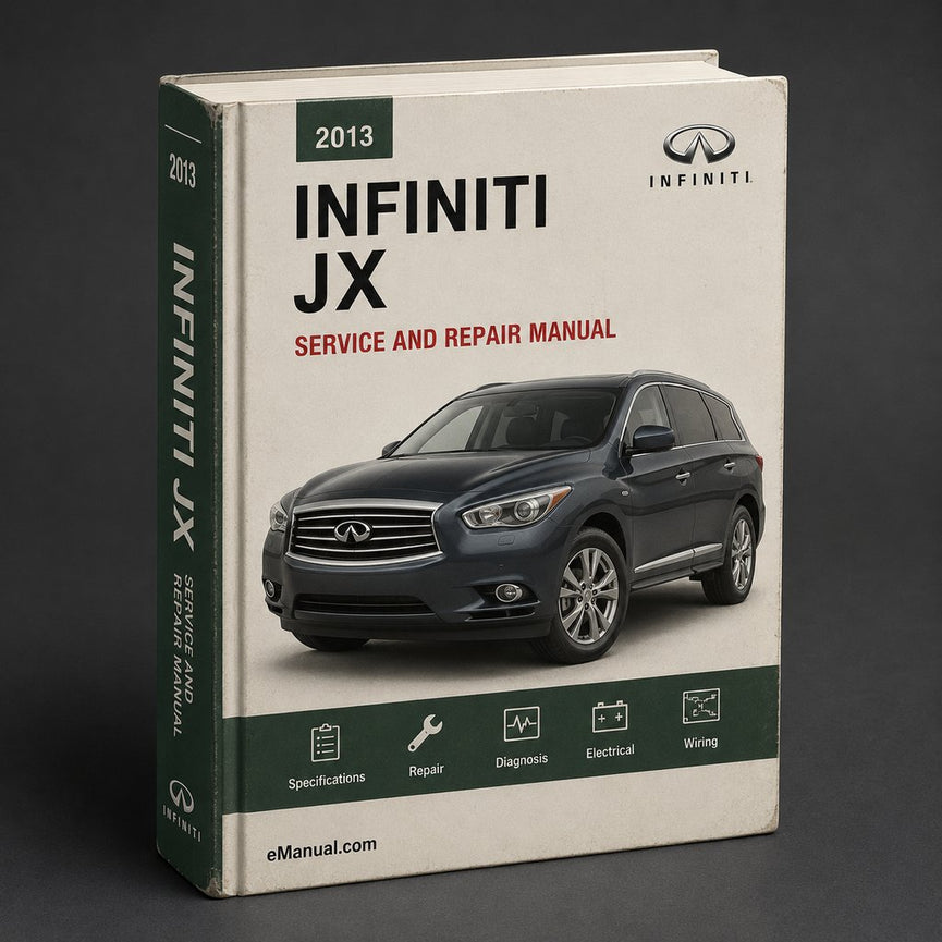 INFINITI JX 2013-2014 Service Repair Manual PDF