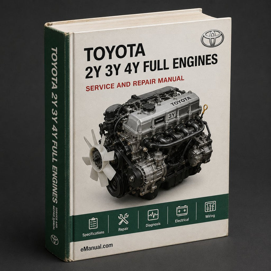 TOYOTA 2Y 3Y 4Y Full EngineS Repair Service Manual PDF