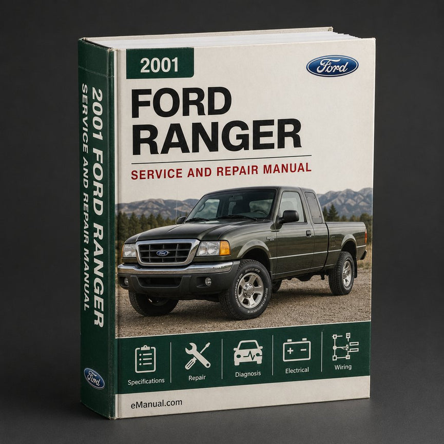 Ford RANGER Service & Repair Manual (2001 2002 2003 2004 2005 2006 2007 2008) - PDF