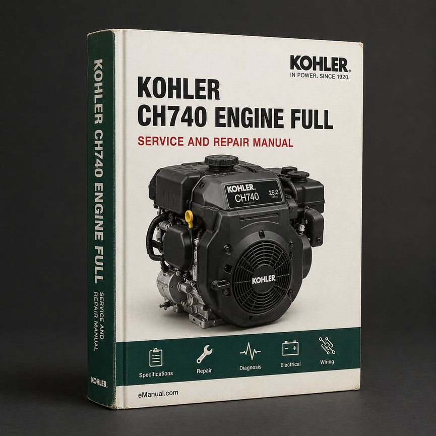 Kohler CH740 Engine Full Service Repair Manual PDF
