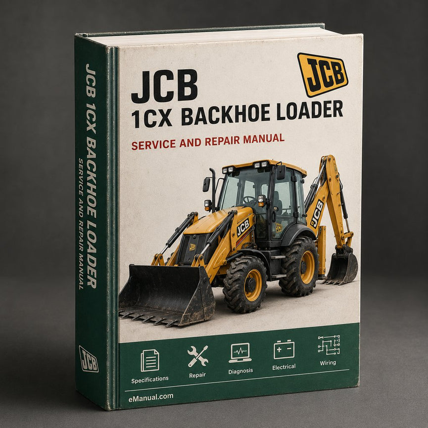 JCB 1CX Backhoe Loader Workshop Repair Service Manual PDF