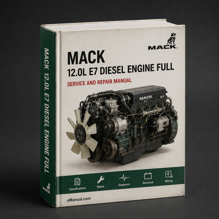 MACK 12.0L E7 Diesel Engine Full Workshop Service Repair Manual PDF
