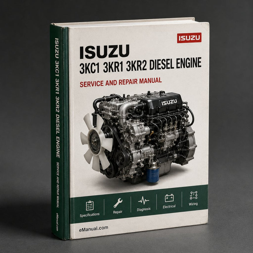 Isuzu 3KC1 3KR1 3KR2 Diesel Engine Service Repair Workshop Manual PDF