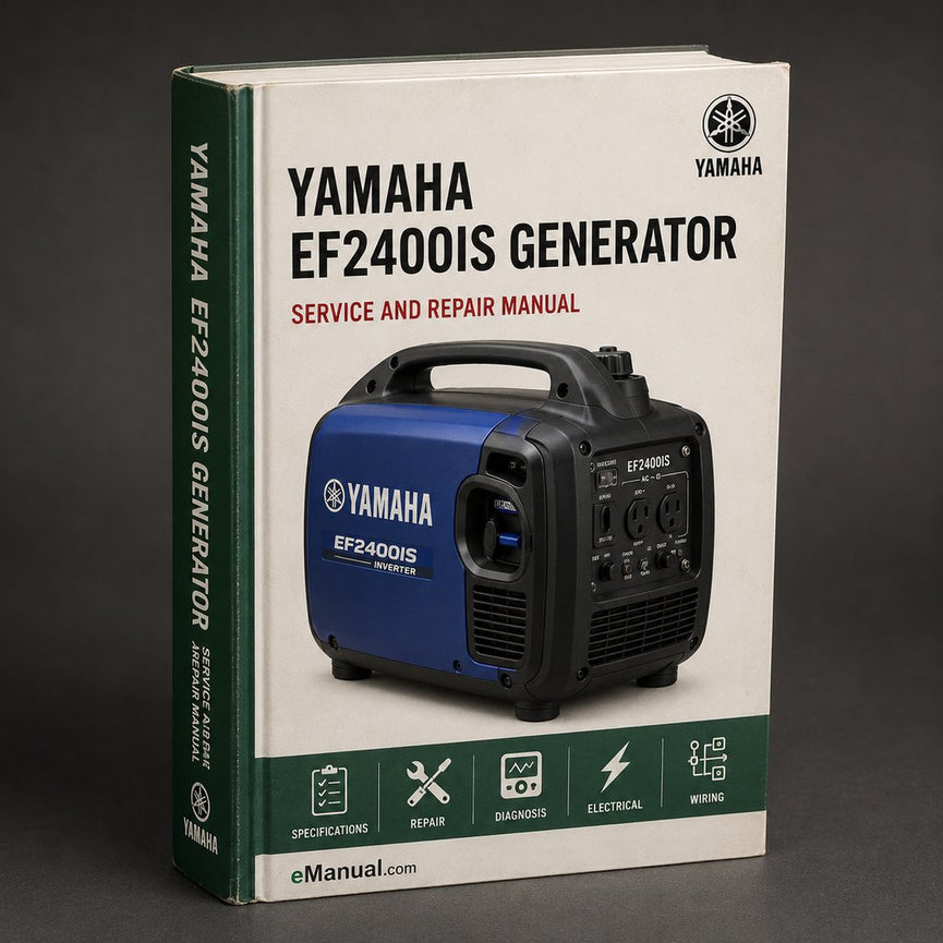 Yamaha EF2400iS Generator Factory Service Repair Workshop Manual PDF