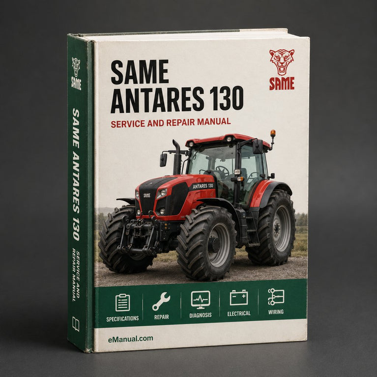 Same Antares 130 Parts Catalog PDF Manual Download