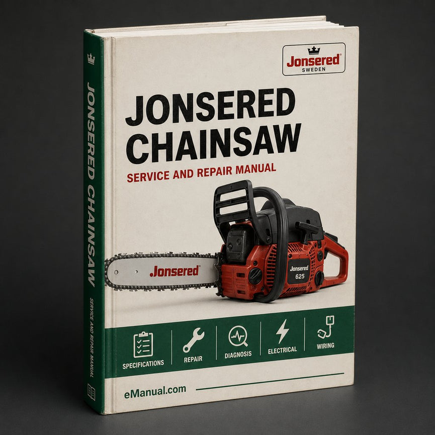 JONSERED CHAINSAW Repair Manual PDF