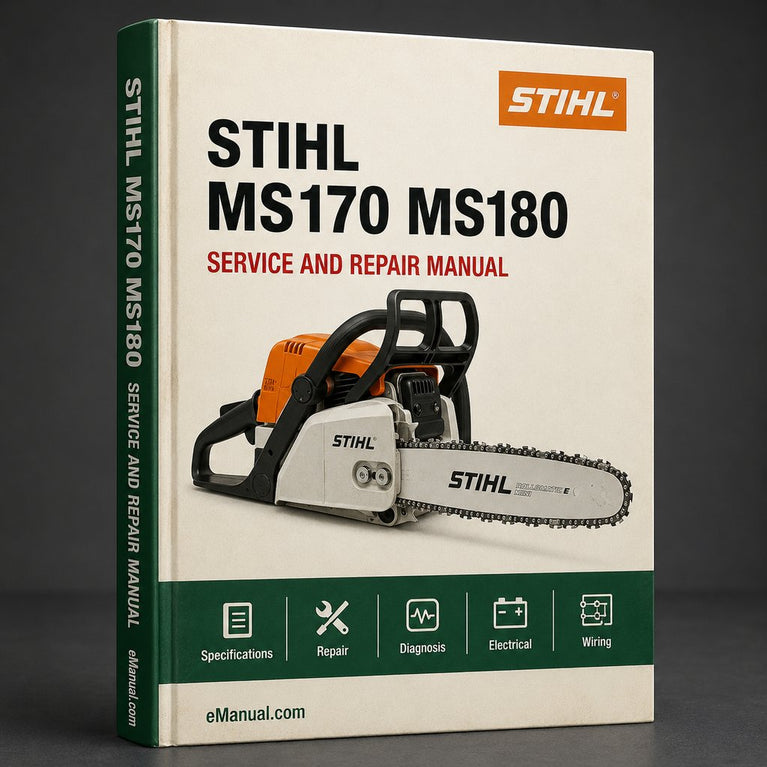 Stihl Ms170 MS180 Workshop Manual PDF