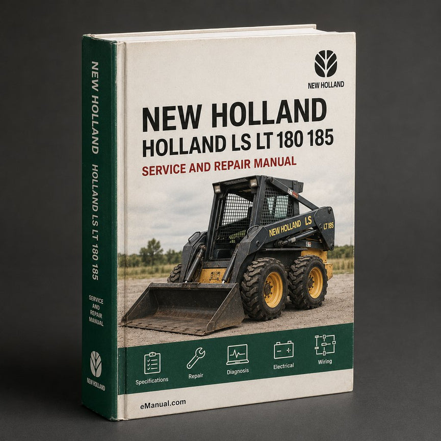 NEW Holland LS LT 180 185 190 B Loader Workshop Manual PDF